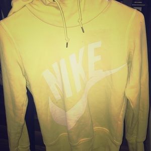 Yellow Nike Hoodie